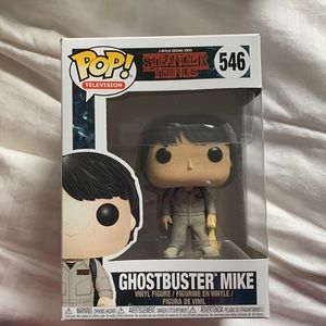 STRANGER THINGS FUNKO POP GHOSTBUSTER MIKE